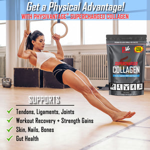 Supercharged Collagen -- the ultimate collagen powder for athletes, health and wellness