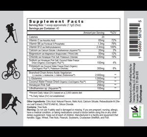 FLOW electrolyte nutritional facts
