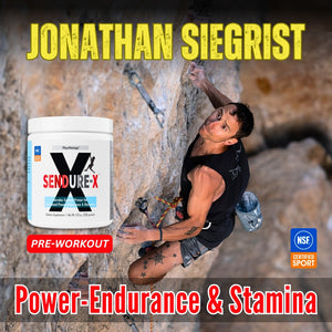 Climbing stronger and longer with Sendure-X preworkout and performance