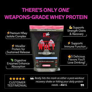 There's only ONE Weapons-Grade Whey protein!