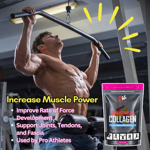 improve muscle power and recovery with Supercharged Collagen