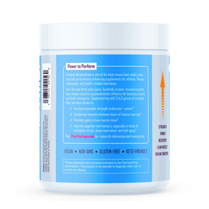 Pure Creatine Monohydrate Powder - Boost Muscle and Brain Power!