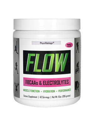 delicious and refreshing FLOW electrolyte powder