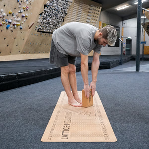Lattice Flex Mat for Yoga and Stretching