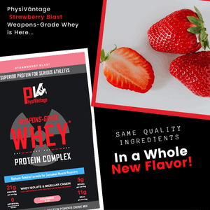 Delicious Strawberry Blast Whey protein